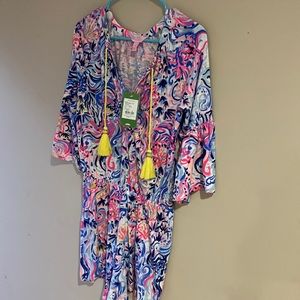 Lilly Pulitzer Del Lago romper xs “NWT “